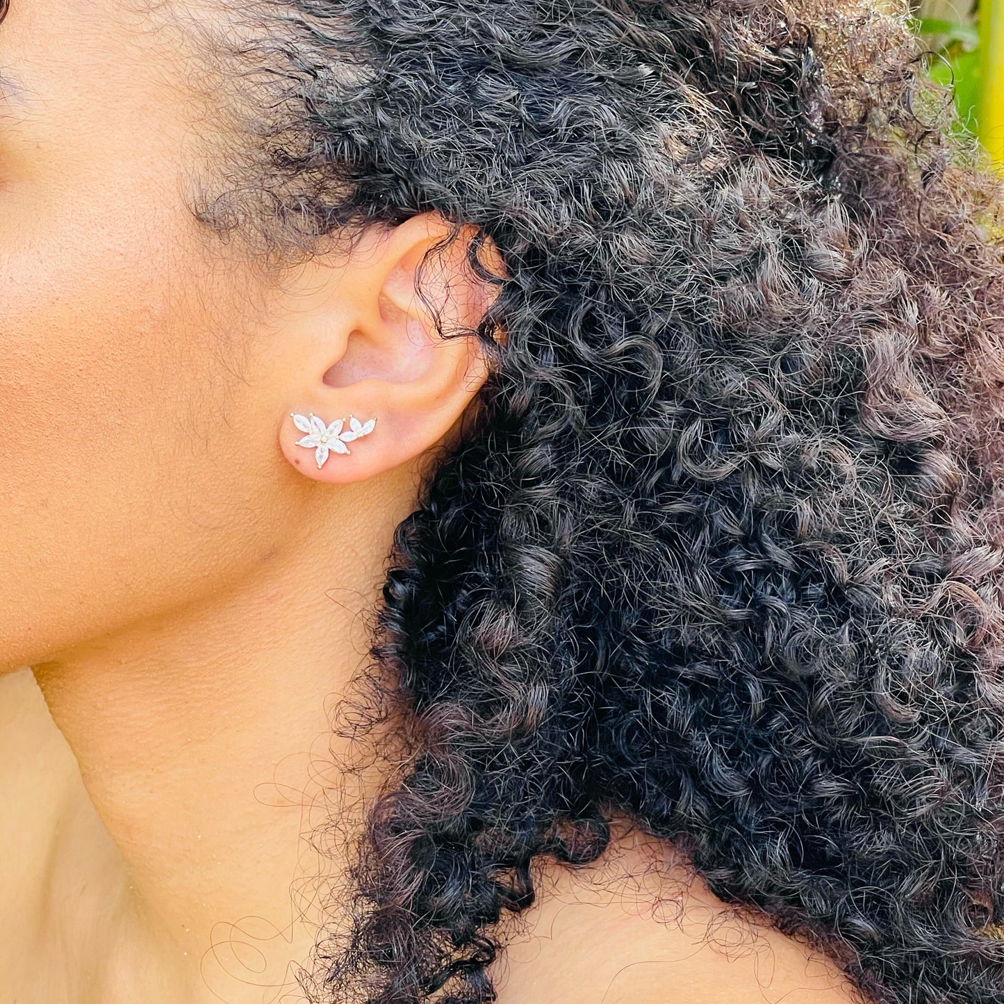 Boucles d'oreilles - Tiaré